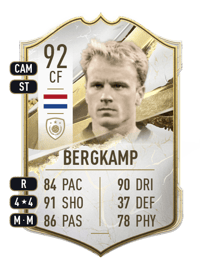 Dennis Bergkamp Icon 92 OVR