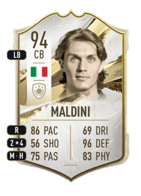 Paolo Maldini Icon 94 OVR