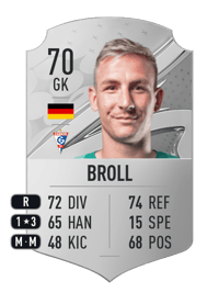 Kevin Broll Rare 70 OVR