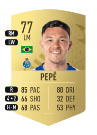 Pepê Common 77 OVR