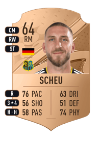 Robin Scheu Rare 64 OVR