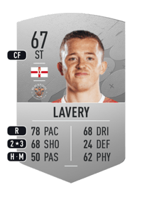Shayne Lavery Common 67 OVR