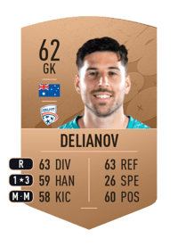 James Delianov Common 62 OVR