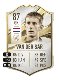 Edwin van der Sar Icon 87 OVR