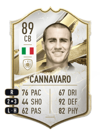 Fabio Cannavaro Icon 89 OVR