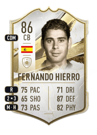 Fernando Hierro Icon 86 OVR