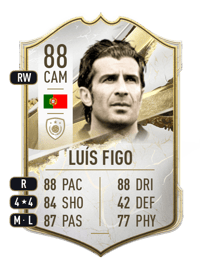 Luís Figo Icon 88 OVR
