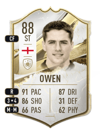 Michael Owen Icon 88 OVR