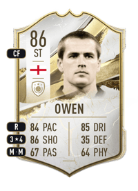 Michael Owen Icon 86 OVR