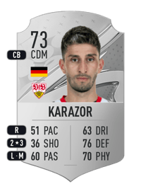 Atakan Karazor Rare 73 OVR