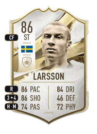 Henrik Larsson Icon 86 OVR