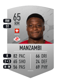 Neftali Manzambi Common 65 OVR