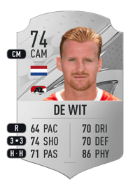 Dani de Wit Rare 74 OVR