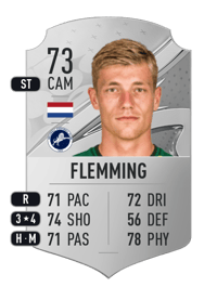 Zian Flemming Rare 73 OVR