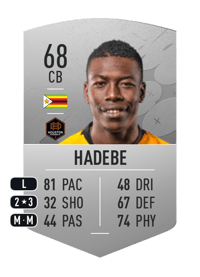 Teenage Hadebe Common 68 OVR
