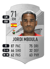 Jordi Mboula Rare 71 OVR