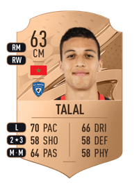 Amine Talal Rare 63 OVR
