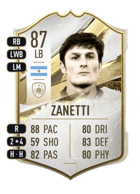 Javier Zanetti Icon 87 OVR