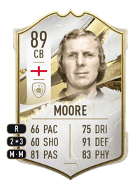 Bobby Moore Icon 89 OVR