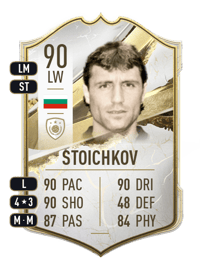 Hristo Stoichkov Icon 90 OVR