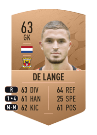 Jeffrey de Lange Common 63 OVR