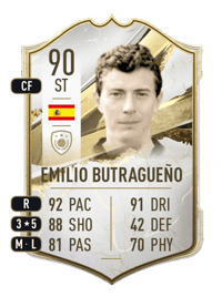 Emilio Butragueño Icon 90 OVR