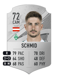 Romano Schmid Rare 72 OVR