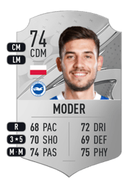 Jakub Moder Rare 74 OVR