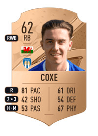 Cameron Coxe Rare 62 OVR