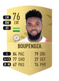 Aaron Boupendza Common 76 OVR