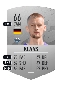 Sebastian Klaas Common 66 OVR