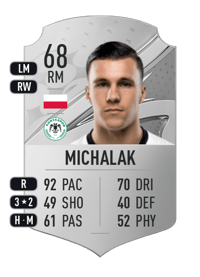 Konrad Michalak Rare 68 OVR