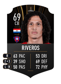 Williams Riveros CONMEBOL LIBERTADORES 69 OVR