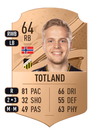 Tomas Totland Rare 64 OVR