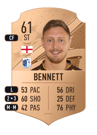 Richie Bennett Rare 61 OVR