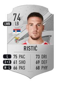 Mihailo Ristić Rare 74 OVR
