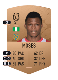 Ebiye Moses Common 63 OVR