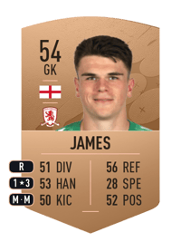 Bradley James Common 54 OVR