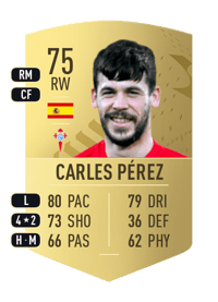 Carles Pérez Common 75 OVR