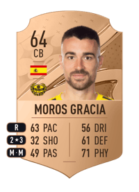 Carlos Moros Gracia Rare 64 OVR