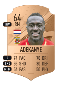 Bobby Adekanye Rare 64 OVR
