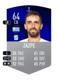 Leandro Zazpe CONMEBOL SUDAMERICANA 64 OVR