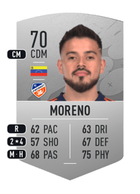 Júnior Moreno Common 70 OVR