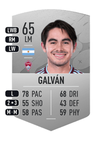 Braian Galván Common 65 OVR