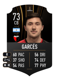 Facundo Garcés CONMEBOL LIBERTADORES 73 OVR