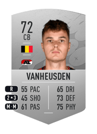 Zinho Vanheusden Common 72 OVR