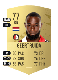 Lutsharel Geertruida Common 77 OVR