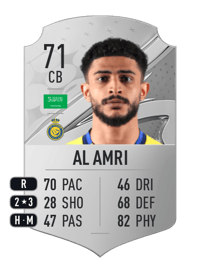 Abdulelah Al Amri Rare 71 OVR