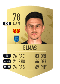Eljif Elmas Common 78 OVR