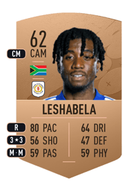 Khanya Leshabela Common 62 OVR
